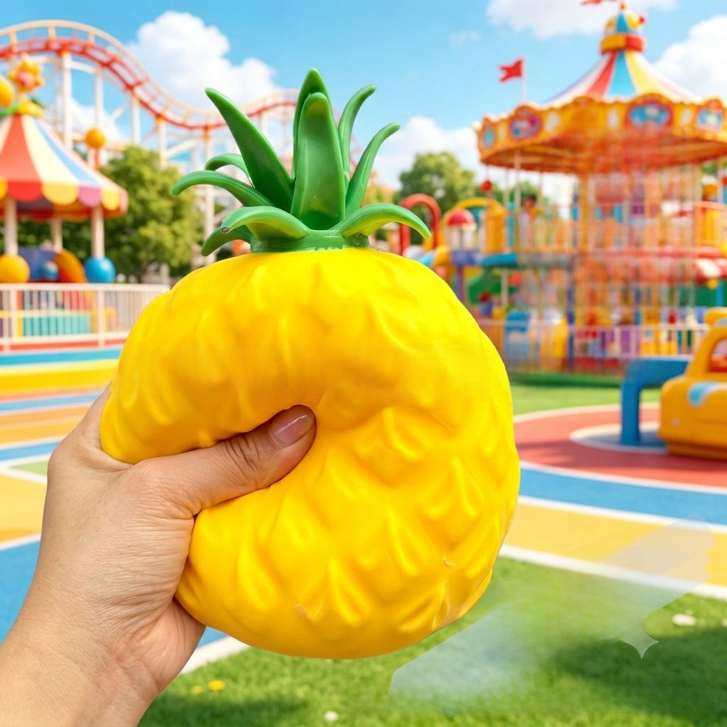 Realistic Animal Fruit Stress Relief Squishy Toys