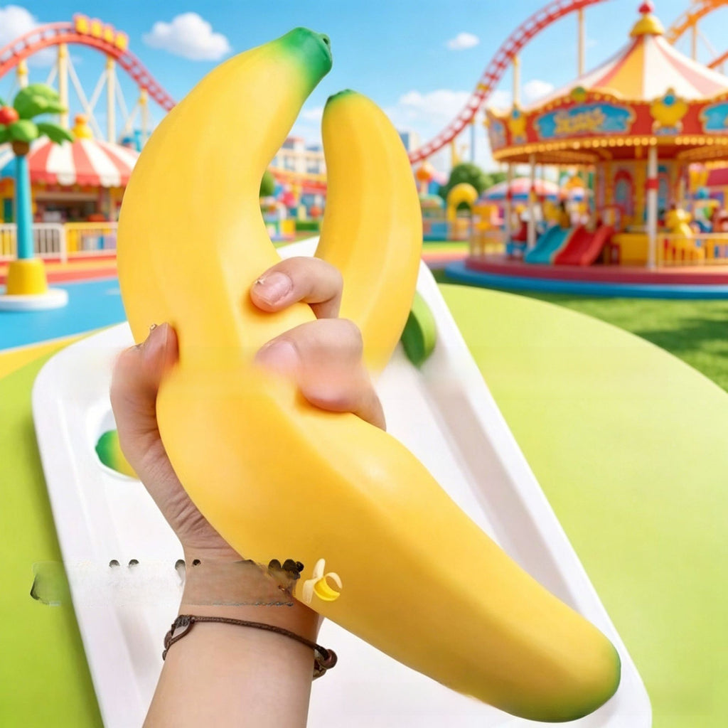 Realistic Animal Fruit Stress Relief Squishy Toys
