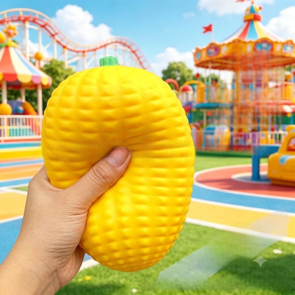 Realistic Animal Fruit Stress Relief Squishy Toys
