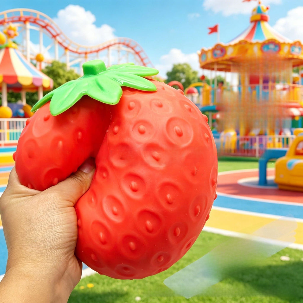 Realistic Animal Fruit Stress Relief Squishy Toys