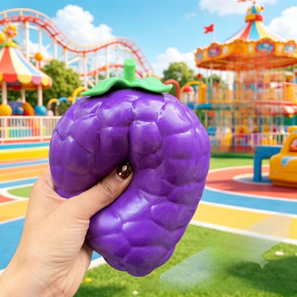 Realistic Animal Fruit Stress Relief Squishy Toys